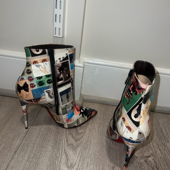 Christian Louboutin So Kate Collage Patent Booties - Picture 8 of 11